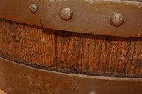 Close up of a barrel. Free public domain CC0 image.