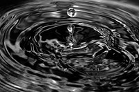 Waterdrop. Free public domain CC0 image.