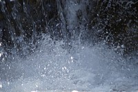 Splashing water close up. Free public domain CC0 photo.
