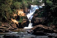 Cachoeira Véu de Noiva waterfall. Free public domain CC0 image.