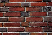 Brick wall texture. Free public domain CC0 photo.