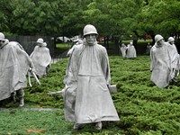 Vietnam War Memorial, Washington DC. Free public domain CC0 photo.