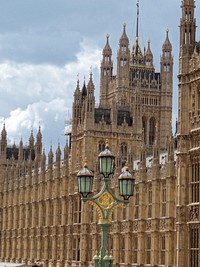 Westminster parliament in London