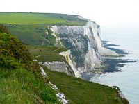 White cliffs, Dover sea, England. Free public domain CC0 photo.