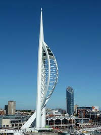 White tower port in United Kingdom. Free public domain CC0 image.