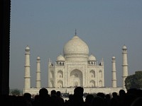 Beautiful Taj Mahal in India. Free public domain CC0 photo.