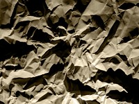 Crumpled paper texture. Free public domain CC0 photo.