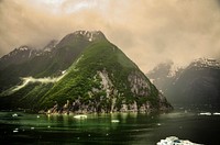 Tracy Arm fjords in Alaska. Free public domain CC0 image.