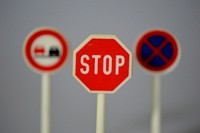 Traffic sign. Free public domain CC0 image