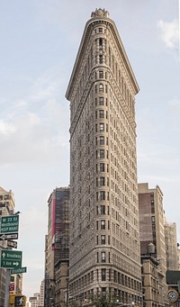 Flatiron Building, USA. Free public domain CC0 photo.