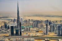 Free skyscraper in Dubai image, public domain travel CC0 photo.