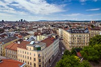 Cityscape, view of metropolitan. Free public domain CC0 image