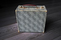 Vintage briefcase. Free public domain CC0 photo.
