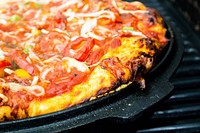 Free pizza image, public domain food CC0 photo.