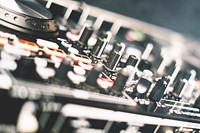 Free DJ Mixer photo, public domain machine CC0 image.