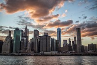 Free New York City, skyline image, public domain urban CC0 photo.