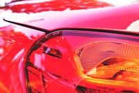 Free red car taillight image, public domain car CC0 photo.