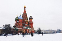 Free Moscos snow public domain CC0 photo.