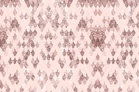 Snake scale pattern pink background, abstract animal print design vector