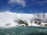 Spectacular Rainbow In The Mist Of Niagara Fall