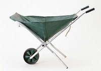 Free garden wheel barrow public domain CC0 photo.