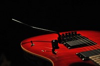 Free electronic guitar image, public domain musical instrument CC0 photo.