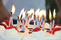 Free birthday cake image, public domain CC0 photo.