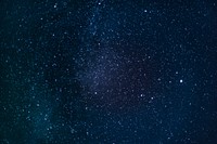 Galaxy starry night sky background, free public domain CC0 photo. 