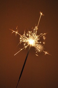 Free sparkler image, public domain celebration CC0 photo.