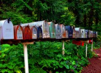 Free mail boxes photo, public domain post CC0 image.