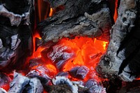 Free closeup on bonfire photo, public domain CC0 image.