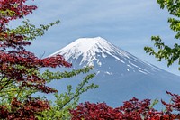 Free Mt. Fuji image, public domain spring CC0 photo.