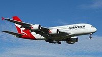 Qantas Airlines aircraft, location unknown, 17/03/2017. 