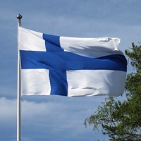 Free FInland falg image, public domain CC0 photo.