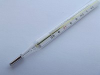 Free thermometer photo, public domain medical CC0 image.