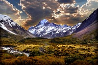Mount Cook National Park, free public domain CC0 photo