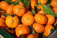 Free pile of clementines image, public domain fruit CC0 photo