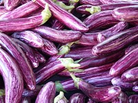 Free pile of eggplants image, public domain CC0 photo.