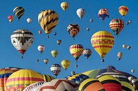 Free hot air balloon image, public domain CC0 photo.