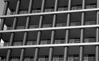 Free apartment balconies image, public domain architecture CC0 photo.