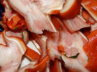 Free red pork image, public domain food CC0 photo.