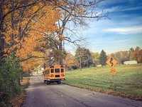 Free school bus image, public domain car CC0 photo.