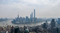 Free shanghai skyline image, public domain CC0 photo.
