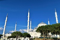 Free Camlica Camii, Islamic mosque image, public domain travel CC0 photo.