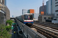 BTS Skytrain, Bangkok, Thailand, 06/19/2020.