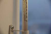 Free thermometer macro photo, public domain medical CC0 image.