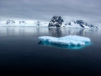 Free Arctic glacier image, public domain winter CC0 photo.