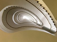 Spiral architectural structure, free public domain CC0 photo