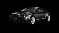 Free black luxurious car image, public domain car CC0 photo.