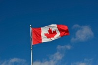 Free Canadian flag image, public domain CC0 photo.